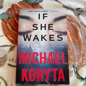 Suspenseful fiction book